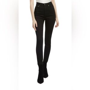 Alice + Olivia Navy Blue Good High Rise Skinny Jeans